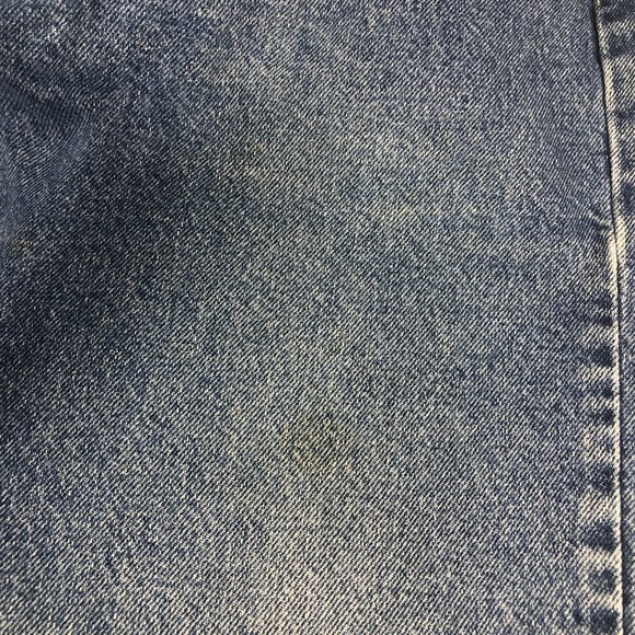 VTG Tommy Hilfiger Jeans Men's 30* Straight Leg Blue Faded Stained Denim Pants - Picture 4 of 16